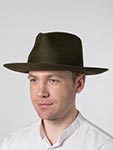 Шляпа BAILEY арт. 38376 RUNNEL (темно-оливковый)